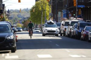 autonomous cars bicyclists