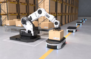 The next Automated Warehouse webinar will focus on integrated warehouse systems for conveyance and tracking. Credit: Adobe Stock