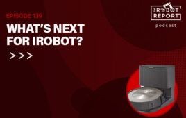 podcast cover image with story about irobot.