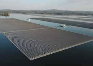 floating solar farm