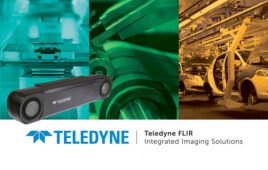 teledyne flir logo and multiple products in the background.