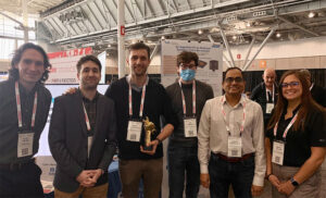 Tufts Nano Lab won the 2023 Form and Function Challenge with its Ingestible Pill for Multi-Spot Gut Sampling. Source: MassRobotics