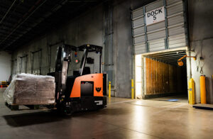 The FoxBot ATL will move pallets in Walmart loading docks.