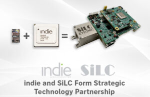 indie and SILC logos with image of circuit board behind it.